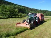 Mahd einer artenreichen Spenderfl&auml;che